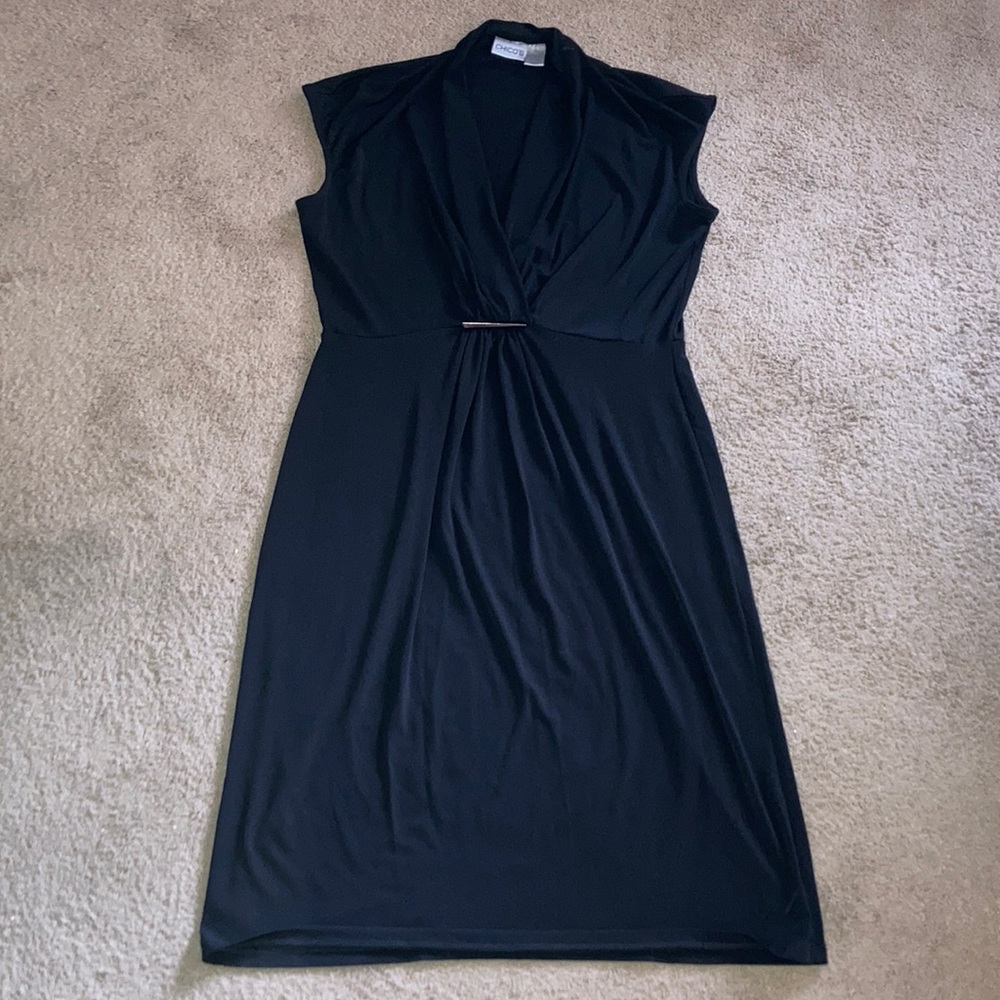 Chico’s black dress